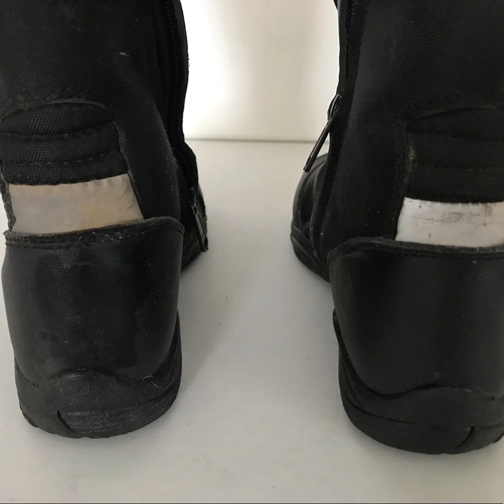 Bilt | Waterproof Motorcycle Boots Mens 36 US 4 Black Leather Wide